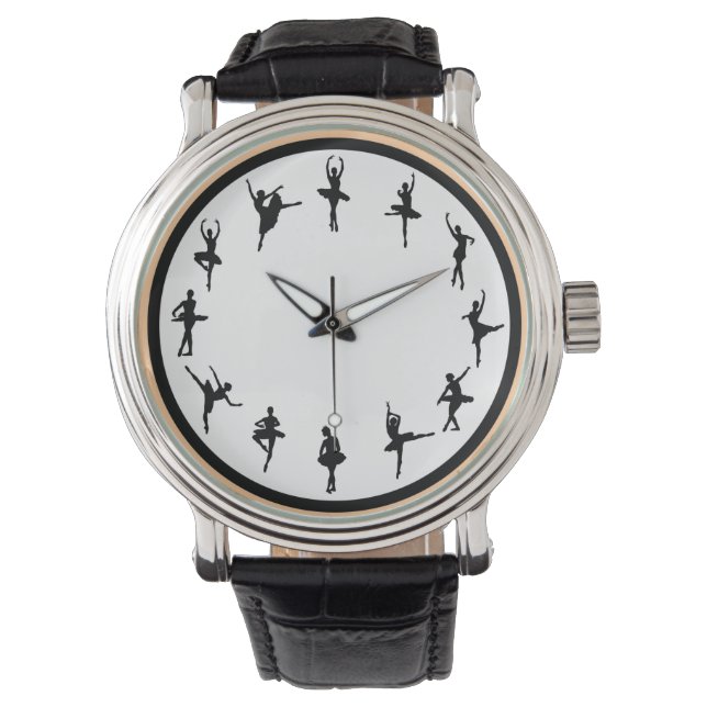 12 Ballet Silhouettes Watch (Front)
