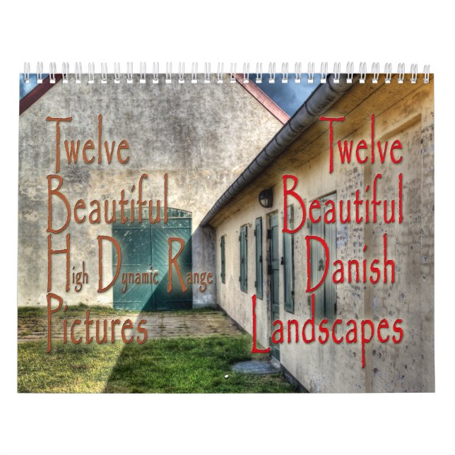 12 beautiful danish landscapes Calendar (Cover)