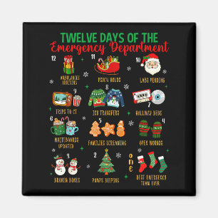12 Days Of An Emergency Department Er Nurse Christ Magnet