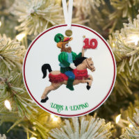 12 Days of Christmas 10 Lords Leaping Personalise