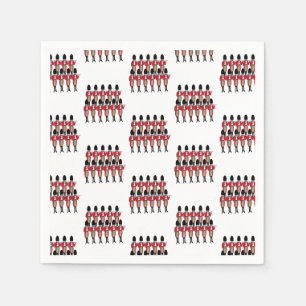 12 Days of Christmas 11 Pipers Piping Napkin