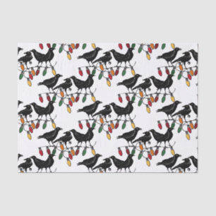 12 Days of Christmas 4 Calling Birds Tissue Paper