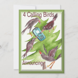 12 Days of Christmas invitation