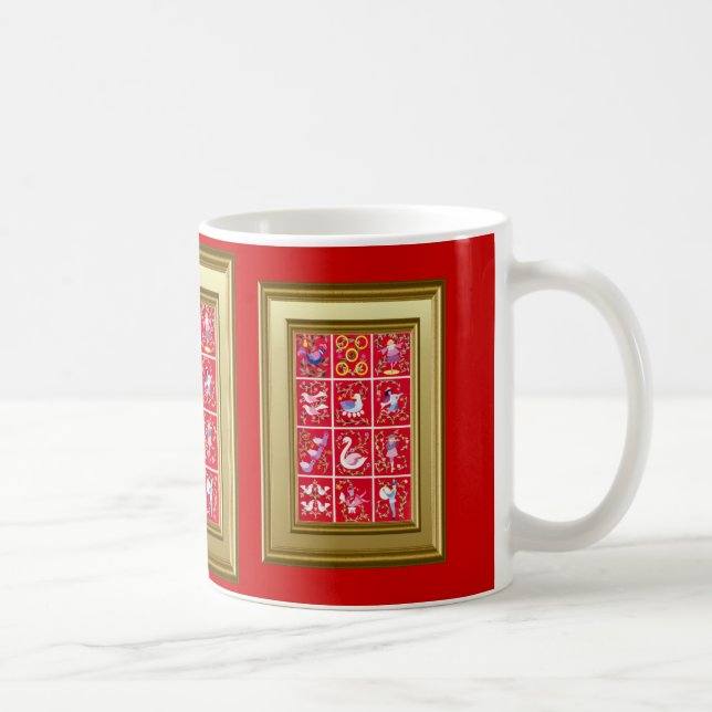 12 Days of Christmas mug (Right)