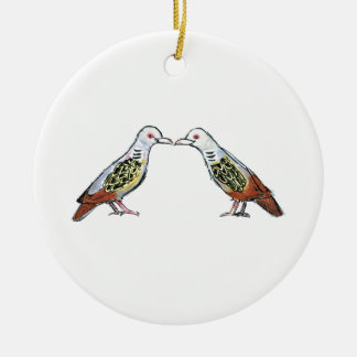 12 Days of Christmas Ornament - Two Turtle Doves