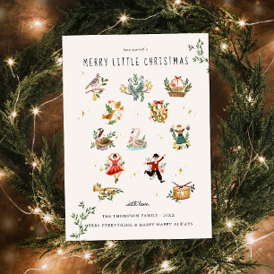 12 Days of Christmas   Photo Holiday Card
