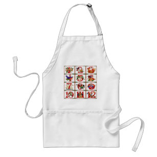 12 Days Of Christmas Quilt Print Gifts Standard Apron