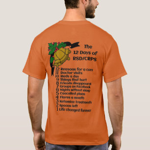 12 Days of Christmas...RSD/CRPS T-Shirt