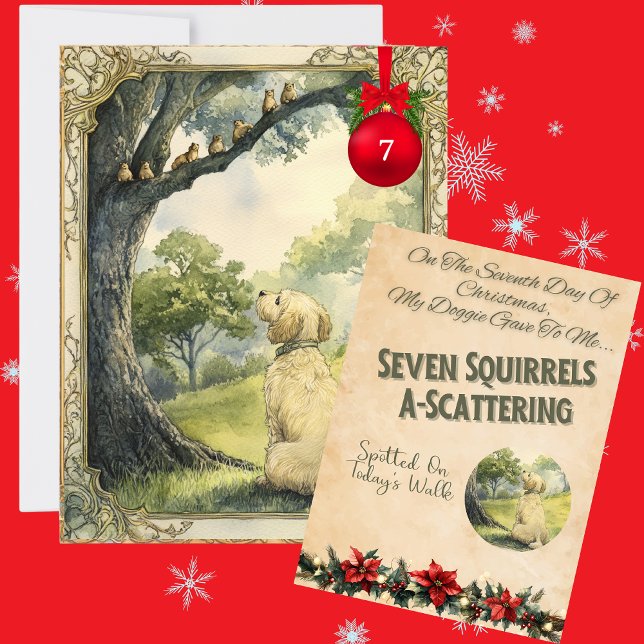 12 Days Of Doggie Christmas Day 7 Holiday Card (Creator Uploaded)