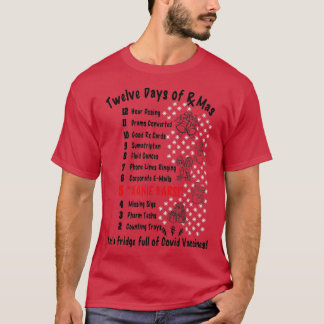 12 Days of Pharmacy Christmas 1 T-Shirt