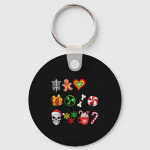 12 Days Of Radiology Xray Tech Ct Mri Merry Christ Key Ring