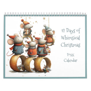 12 Days of Whimsical Christmas  Calendar