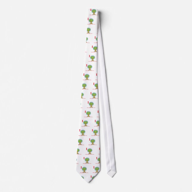 12 days partridge in a pear tree tie (Front)