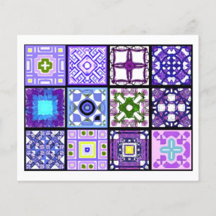 12 Different Tea Bag Tiles - Origami Folding Flyer