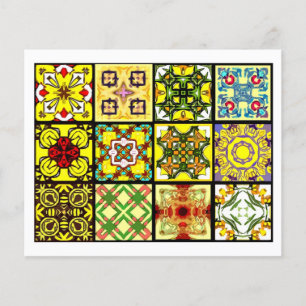 12 Different Tea Bag Tiles - Origami Folding Flyer