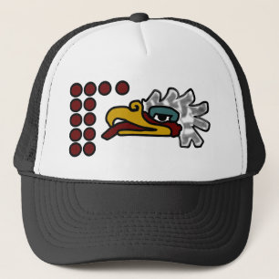 12 Eagle Aztec Day Sign Trucker Hat