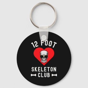 12 Foot Skeleton Club Giant Skelly Gles Valentine' Key Ring