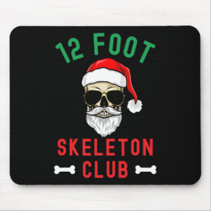 12 Foot Skeleton Club Giant Skelly Halloween Mouse Mat