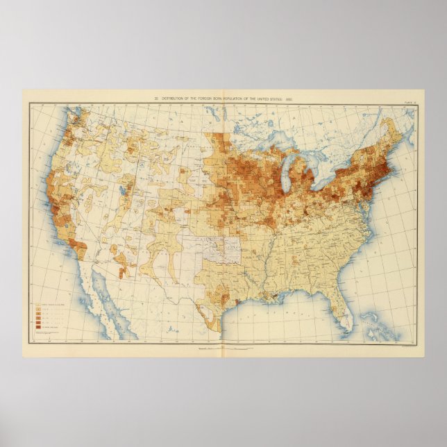 12 Foreign born 1890 Poster (Front)