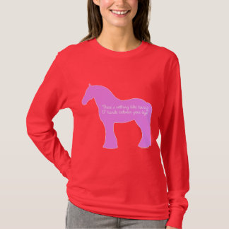 12 Hands Draught   Horse T-Shirt