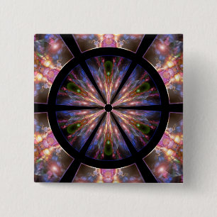 12 Kingdoms 15 Cm Square Badge