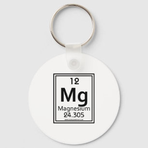 12 Magnesium Key Ring