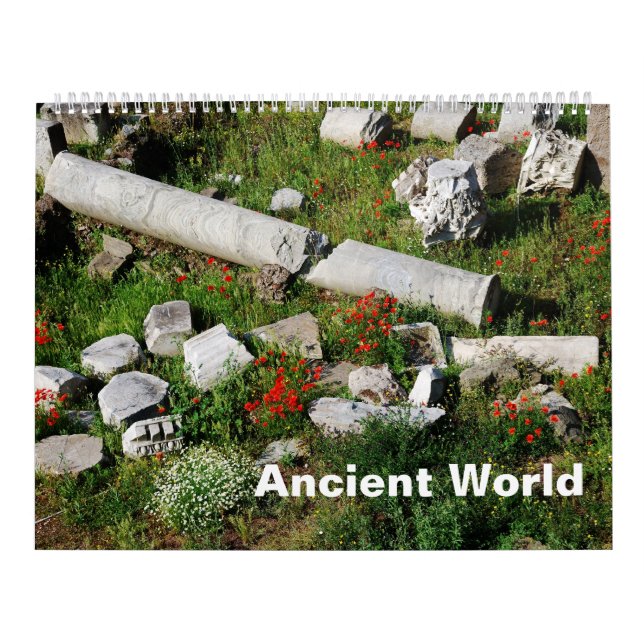 12 month Ancient world Photo Calendar (Cover)