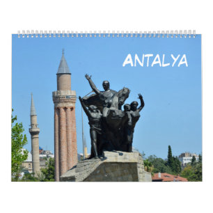 12 month Antalya, Turkey Calendar