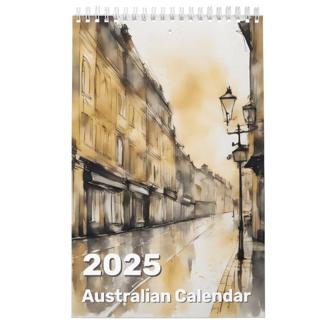 12 Month Australian Calendar (Cover)