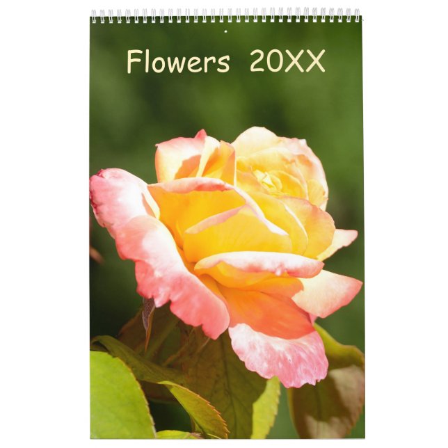 12 month Flowers calendar (Cover)