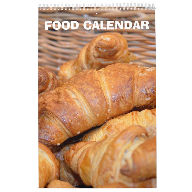 12 month Food Images collection Calendar (Cover)