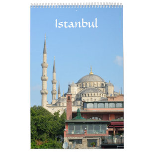 12 month Istanbul Photo Calendar