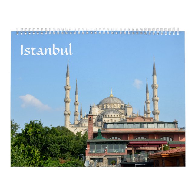 12 month Istanbul Photo Calendar (Cover)