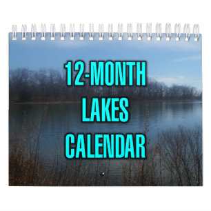 12-Month Lakes Calendar
