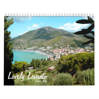 12 Month Lovely Levanto, Italy Calendar