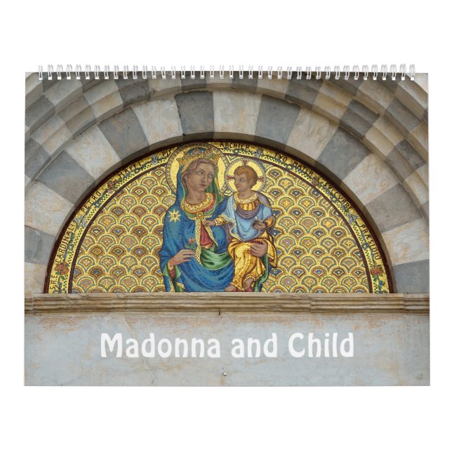 12 month Madonna and Child Calendar (Cover)