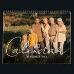 12 Month of Family Photos Calendar<br><div class="desc">*CHOOSE YOUR START DATE when ordering! Enjoy your favorite photos throughout the year with a custom calendar using your own photos,  just upload one photo for each month. Great for photo memory keepsakes for yourself,  your parents and grandparents. SELECT THE SIZE - small,  medium or large.</div>