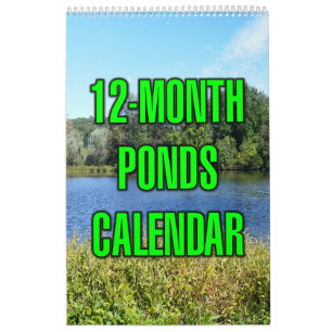 12-Month Ponds Calendar