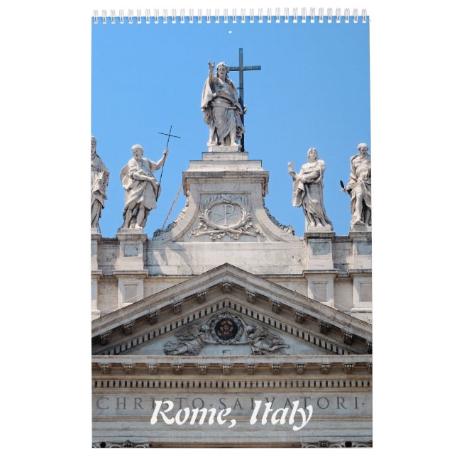 12 month Rome Wall Calendar (Cover)
