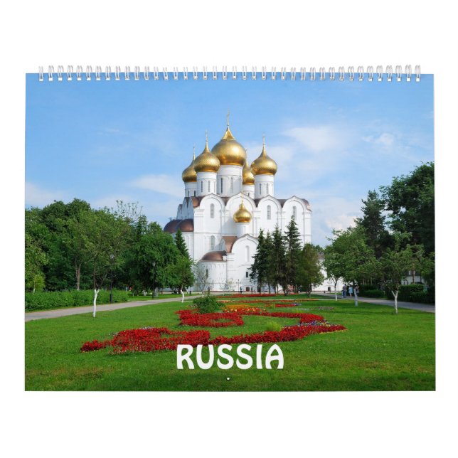 12 month Russia Photo Calendar (Cover)
