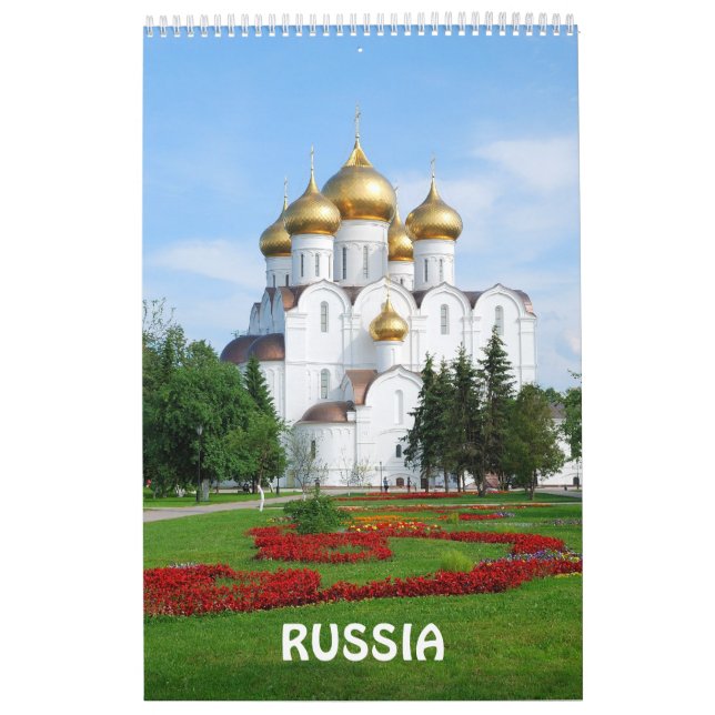 12 month Russia Photo Calendar (Cover)