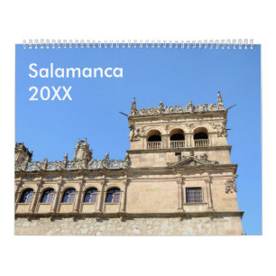 12 month Salamanca, Spain Calendar