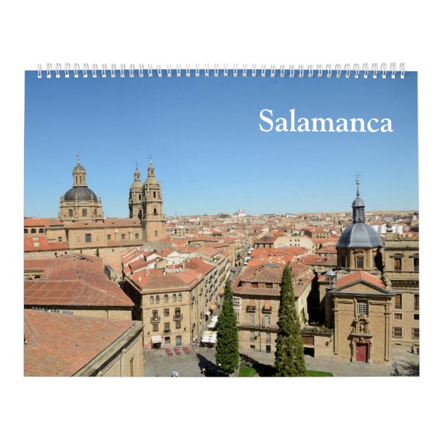 12 month Salamanca, Spain photo calendar (Cover)