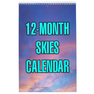 12-Month Skies Calendar