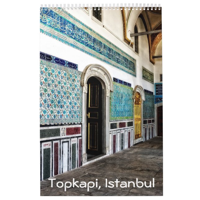 12 month Topkapi palace Photo Calendar (Cover)
