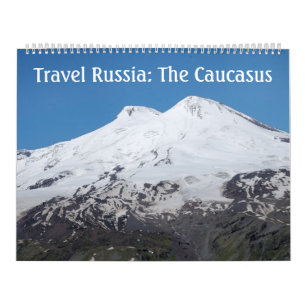 12 month Travel Russia: The Caucasus Calendar