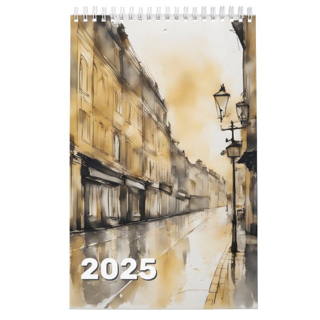 12 Month US Calendar (Cover)