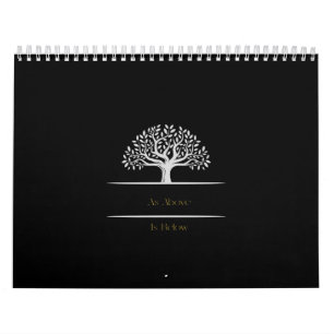 12 Month Wall Calendar- Pagan Calendar