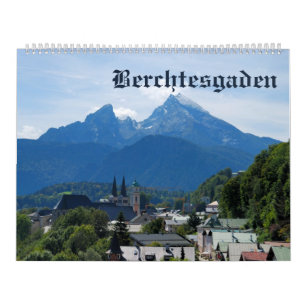 12 months Berchtesgaden Photo Calendar