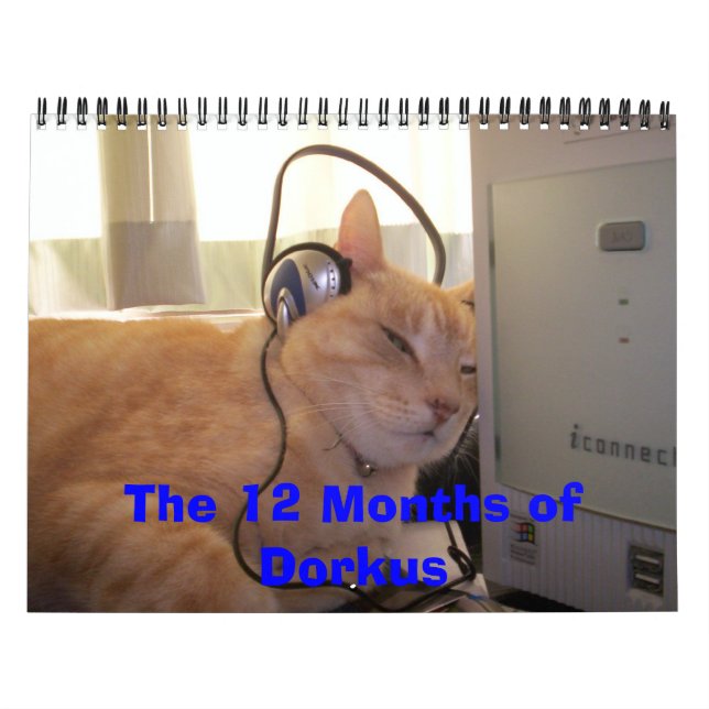 12 Months of Dorkus Calendar (Cover)